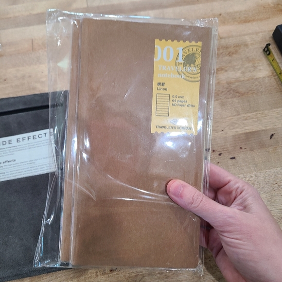 Roterfaden Taschenbegleiter A5 slim Standard TN Leather Notebook Cover+extras! - Picture 12 of 16